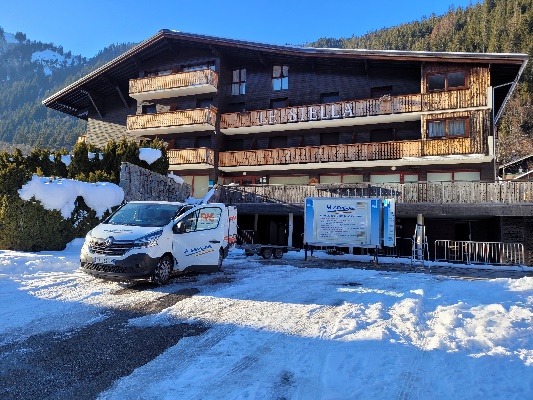 Assèchement invasif dans un centre de vacances en Haute-Savoie
